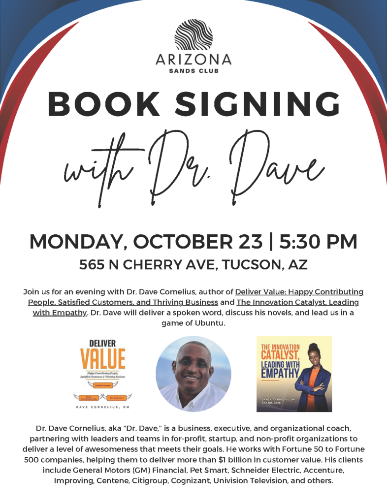 Dr. Dave Book Signing